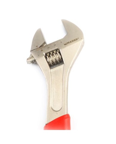 LLAVE INGLESA 12- 300MM MANGO RECUBIERTO ROJO MADER