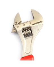 LLAVE INGLESA 6- 150MM MANGO RECUBIERTO ROJO MADER