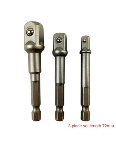 KIT 3 ADAPTADORES 1/4 HEXAGONAL A 1/4-3/8-1/2 BLIM