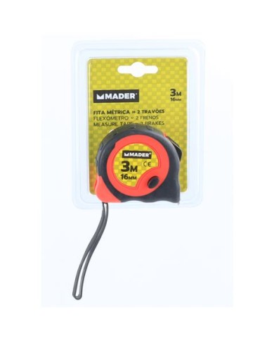 FLEXOMETRO, 3 Mtrs.X 16 mm. MADER