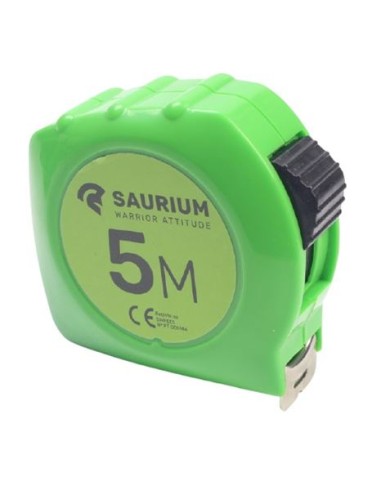 FLEXOMETRO, 5 Mtrs.X 19 mm. SAURIUM