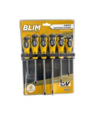 JUEGO 6 PIEZAS DESTORNILLADORES CON SOPORTE BLIM