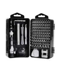 SET DESTORNILLADOR 115 EN 1 CON ESTUCHE DE TRANSPORTE