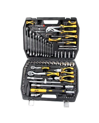 MALETIN HERRAMIENTAS C.V. 101 PCS 1/2 Y 1/4 BLIM