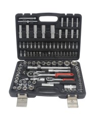 MALETÍN HERRAMIENTAS C.V. 108 PIEZAS 1/4 - 1/2 MADER