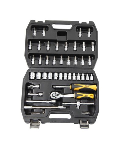 MALETIN HERRAMIENTAS C.V. 45 PCS 1/4 BLIM