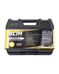MALETIN HERRAMIENTAS C.V. 45 PCS 1/4 BLIM