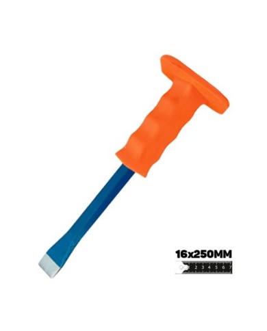 CINCEL CORTAFRÍO PLANO 16X250MM CON PROTECTOR BLIM