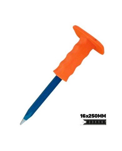 CINCEL CORTAFRÍO PUNTA 16X250MM CON PROTECTOR BLIM