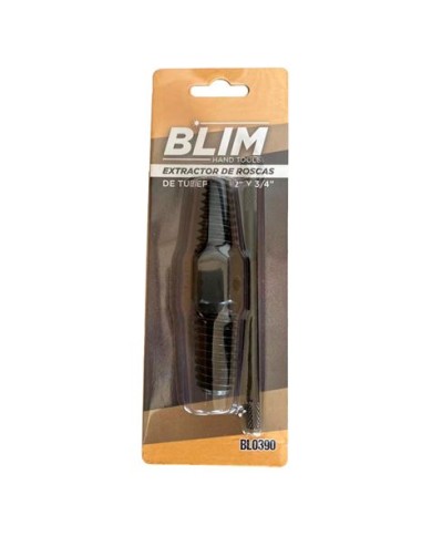 EXTRACTOR DE ROSCAS DE TUBERIAS 1/2 Y 3/4 BLIM