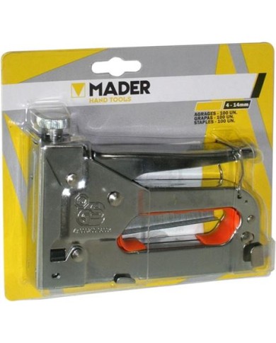 GRAPADORA 4-14MM, 100 GRAPAS MADER