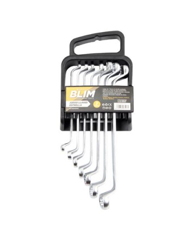 JUEGO LLAVES ESTRELLA ACODADAS 7 PCS BLIM