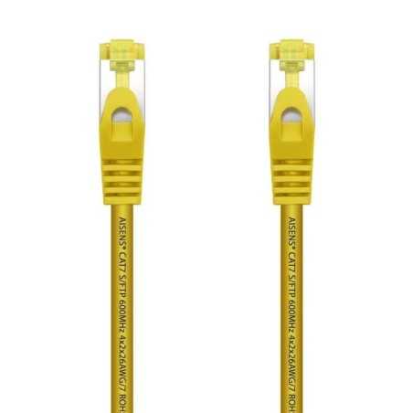 CABLE DE RED CAT.7 S/FTP 0.5M AISENS YELLOW