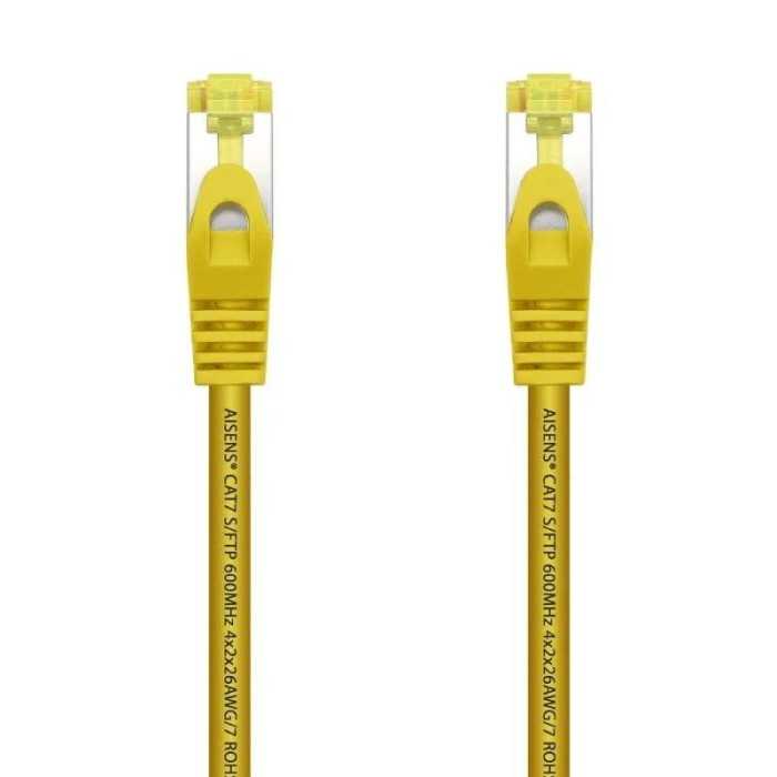 CABLE DE RED CAT.7 S/FTP 1M AISENS YELLOW