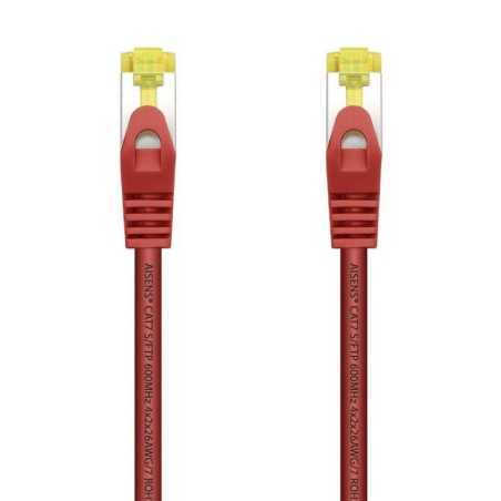 CABLE DE RED CAT.7 S/FTP 0.5M AISENS RED