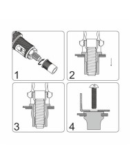 REMACHADORA TUERCAS 360 MM 7PCS MADER