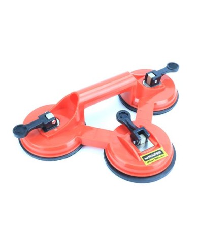 VENTOSA TRIPLE 115mm 100Kgs SAURIUM