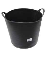 CUBETA REDONDA FLEXIBLE 22 LITROS NEGRO MADER