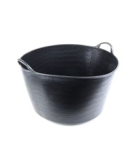 CUBETA REDONDA FLEXIBLE 52 LITROS NEGRO MADER