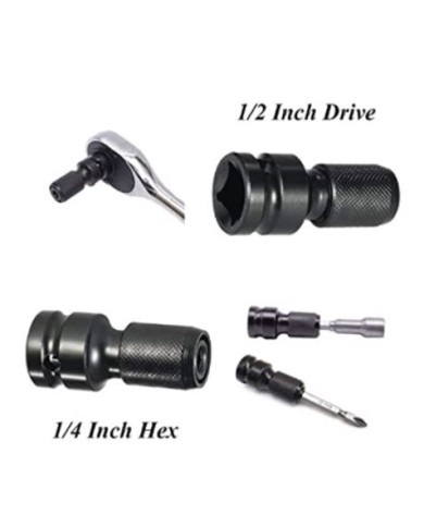 ADAPTADOR PARA LLAVES DE VASO DE IMPACTO DE 1/2 A 1/4 BLIM