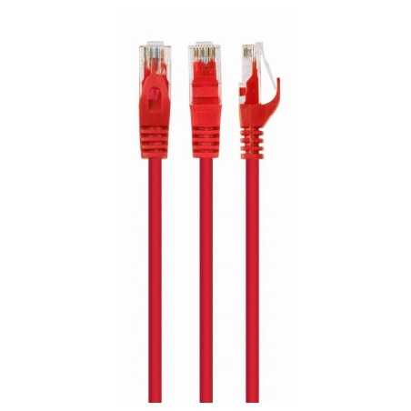 CABLE DE RED CAT.6 UTP 2M GEMBIRD RED