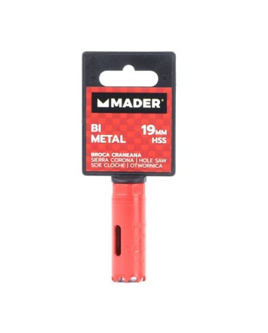 SIERRA CORONA BI-METAL HSS 19MM MADER