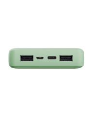 POWERBANK TRUST PRIMO 20000MAH USB + USB-C 2A GREEN POWERBANK TRUST PRIMO 20000MAH USB + USB-C 2A GREEN