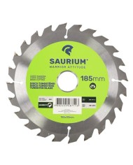 PACK 3 DISCOS CORTE MADERA PARA SIERRAS 185MM. SAURIUM