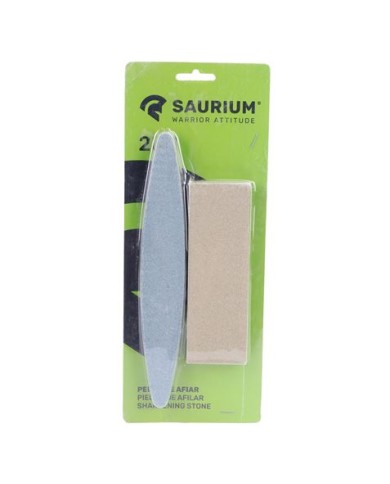 PIEDRA DE AFILAR 2 UNIDADES SAURIUM