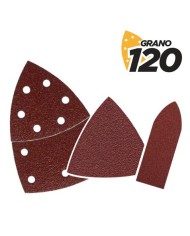 SET DE 9 LIJAS GRANO 120 PARA LIJADORA BL0137