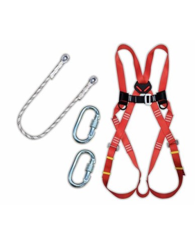 ARNES 25KN HASTA 150KG CON DOS MOSQUETONES Y CUERDA MADER