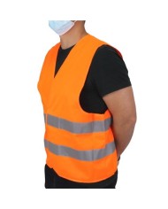 CHALECO REFLECTANTE COLOR NARANJA MADER