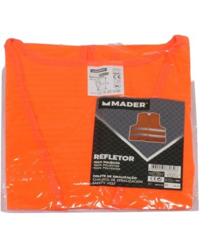 CHALECO REFLECTANTE COLOR NARANJA MADER