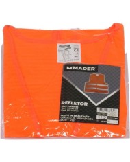 CHALECO REFLECTANTE COLOR NARANJA MADER