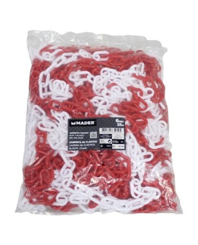 CADENA PLASTICA 6mm.X25Mtrs. MADER