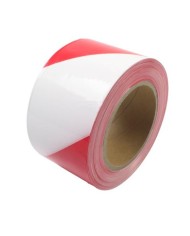 CINTA DE SEÑALIZACION ROJO-BLANCO 250Mtrs.X7Cm. MADER