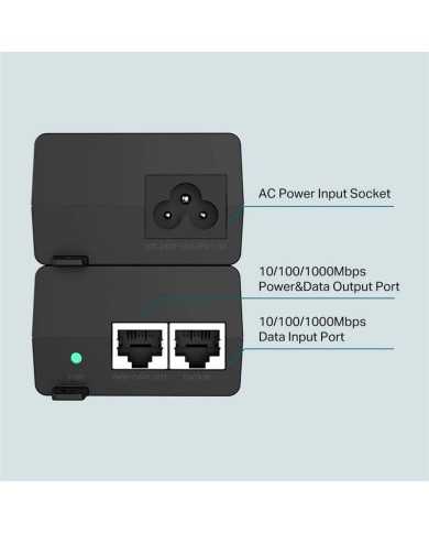 INYECTOR POE T-LINK 30W TL-POE160S
