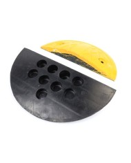 REDUCTOR DE VELOCIDAD ACABADO REDONDO 17X35X5CM 2 UNIDADES MADER