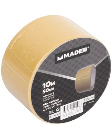CINTA ADHESIVA DE DOS LADOS 50MM.X10M. MADER