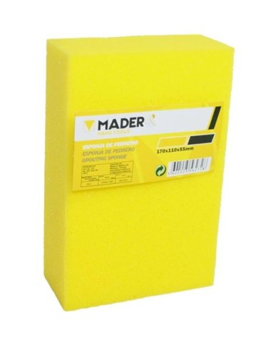 ESPONJA ALBAÑIL PARA OBRA 170X110x55mm. MADER