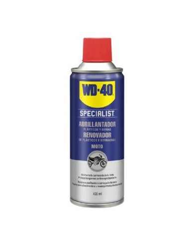 ABRILLANTADOR PLASTICOS Y GOMA MOTO 400ML WD40 SPECIALIST