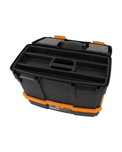 CAJA DE HERRAMIENTAS 420×220×340MM CON ORGANIZADORES Y BANDEJA ARTPLAST