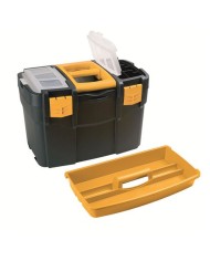 CAJA DE HERRAMIENTAS 460×280×455MM CON ORGANIZADORES Y BANDEJA ARTPLAST