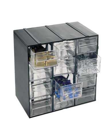 MUEBLE ORGANIZADOR PLASTICO 190X142X228MM CON 12 CAJONES ARTPLAST