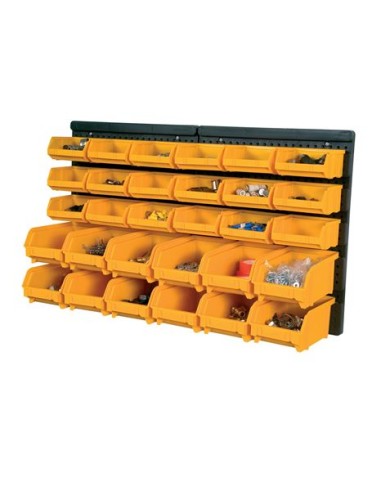 PANEL ORGANIZADOR POLIPROPILENO DE 30 CUBOS ARTPLAST