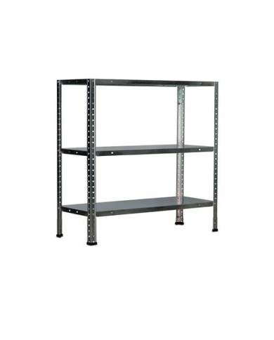 ESTANTERIA ACERO GALVANIZADO 3 BALDAS 70X30X70CM BLIM