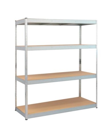 ESTANTERIA GALVANIZADA 4 BALDAS 180X160X60CM BLIM