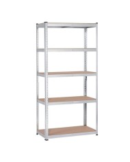 ESTANTERIA GALVANIZADA 5 BALDAS 180X90X40CM BLIM