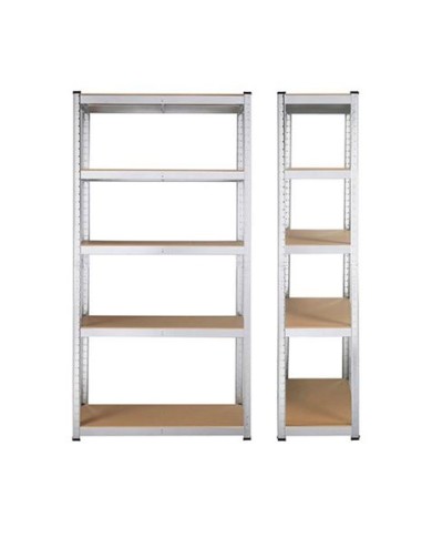 ESTANTERIA GALVANIZADA 5 BALDAS 180X90X40CM BLIM