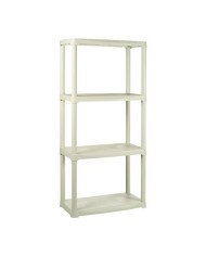 ESTANTERIA POLIPROPILENO MARFIL 4 BALDAS 600X300XH1330MM ARTPLAST